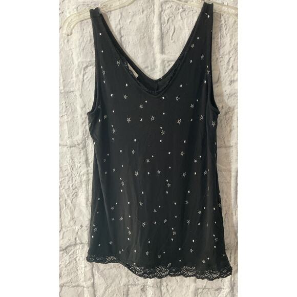 Maurice’s Size Small Star Tank Cami Lace Accent - Picture 1 of 5